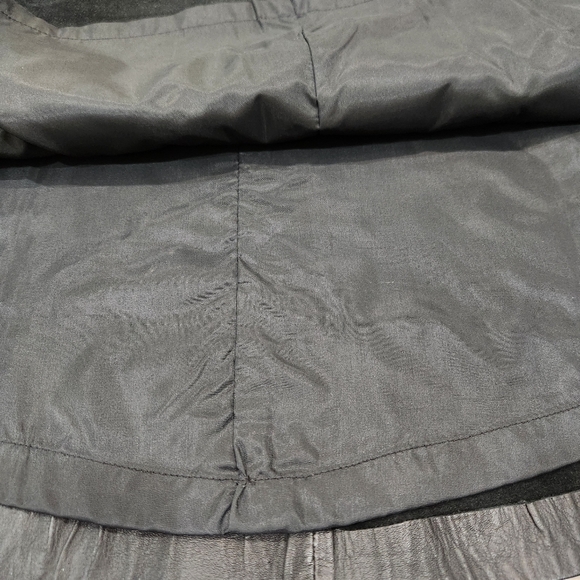 Vintage Tibor Leather Skirt, Black, Womens 16 - Picture 7 of 8